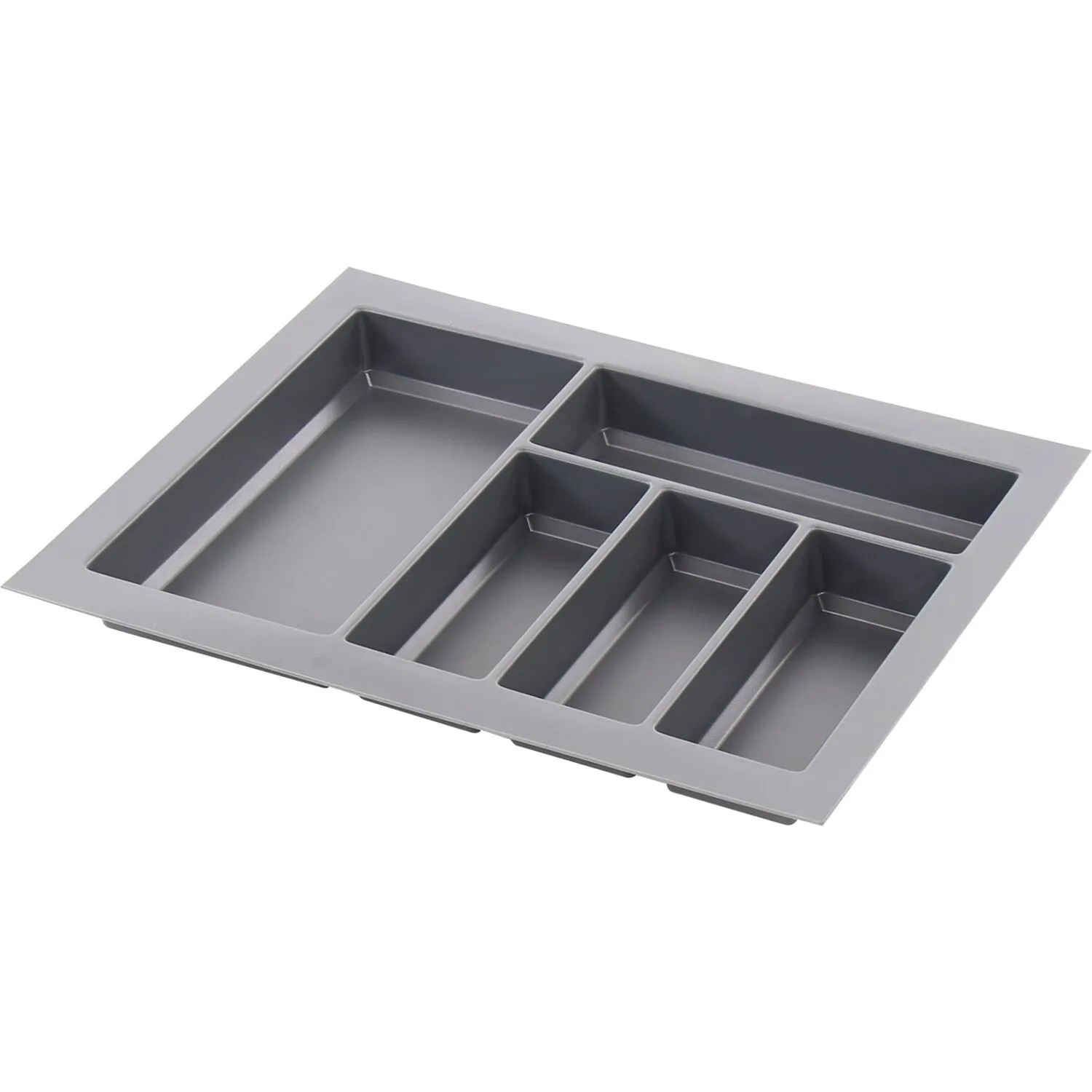 Agoform Besteckeinsatz Classico Kürzbar 440x540x50,5mm Kunststoff Schiefergrau