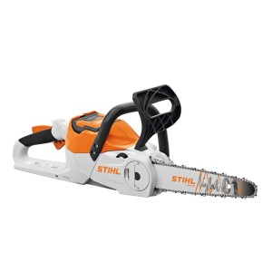 Stihl Akku-Motorsäge MSA 60 C-B in Orange und Weiß, ohne Akku/Ladegerät.
