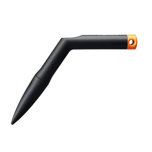 Fiskars Solid Pflanzstock: Gartenhandgerät zum Stechen von Löchern, mit Messskala.