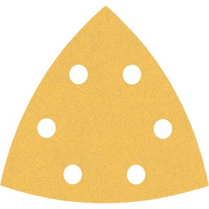 Bosch Expert Schleifblatt C470, 93x93mm, K120, 5er-Pack für Deltaschleifer.