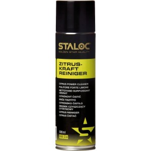 Staloc Zitrus Kraftreiniger Spraydose 500 ml. Starker Reiniger für Metall & Kunststoff, entfernt Öl, Harz, Klebereste.