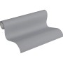 Rolle glitzernde, graue Uni-Tapete von PROFHOME (0,53x10,05m).