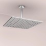 Eckige Ideal Standard Kopfbrause Idealrain Atelier, 300x300 mm, Chrom.