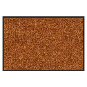 Braune Karat Schmutzfangmatte Rhine, 90x120 cm, Fußmatte für den Eingangsbereich.