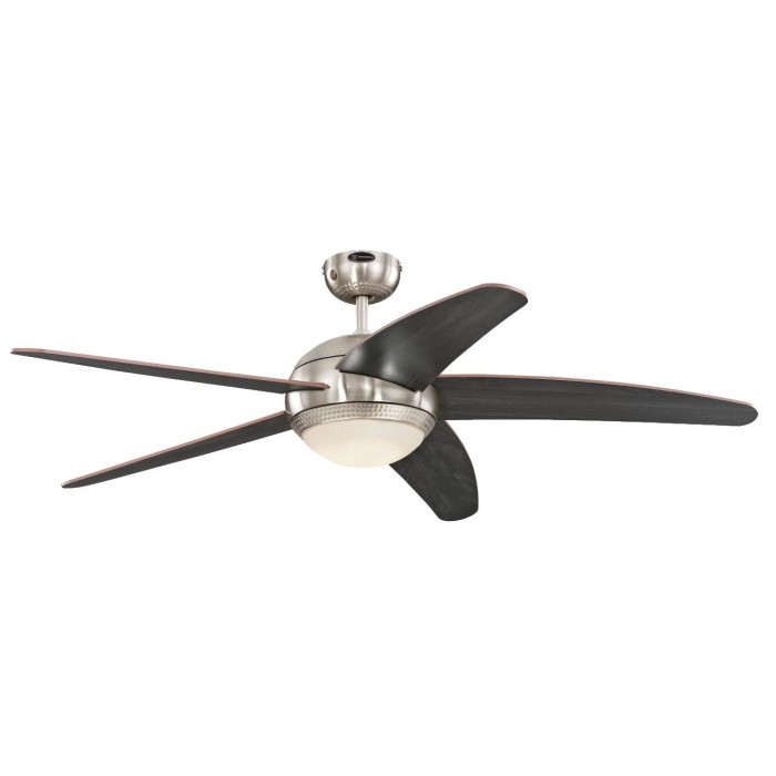 LED Deckenventilator Mit Licht 55W, Dimmbar & CCT – Schwarz-weiß, Leise Für Schlafzimmer