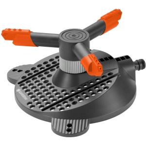 GARDENA Classic Kreisregner Samba für kleine bis mittlere Rasenflächen.