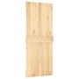 vidaXL Tür NARVIK Natur 85 x 210 cm Massivkiefer 42047084_6