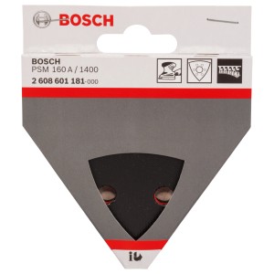 Bosch Schleifplatte für Dreieckschleifer PSM 160 A/Ventaro, Klettsystem.