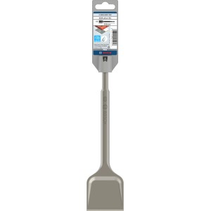 Bosch Spatmeißel SDS plus, 250 mm, zum Entfernen von Putz und Betonresten.