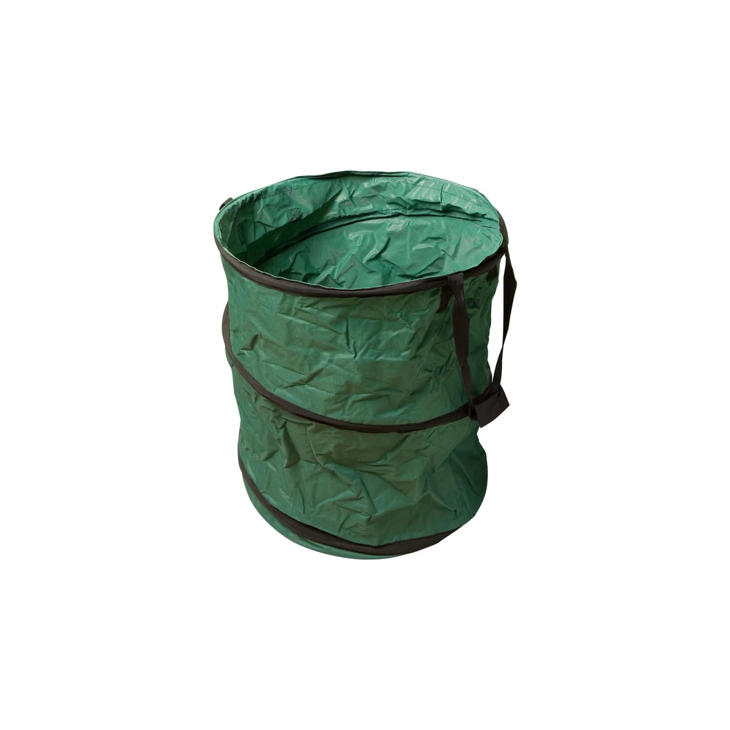 Grüner Gartensack Pop Up mit 150 l Fassungsvermögen zum Sammeln von Gartenabfällen.