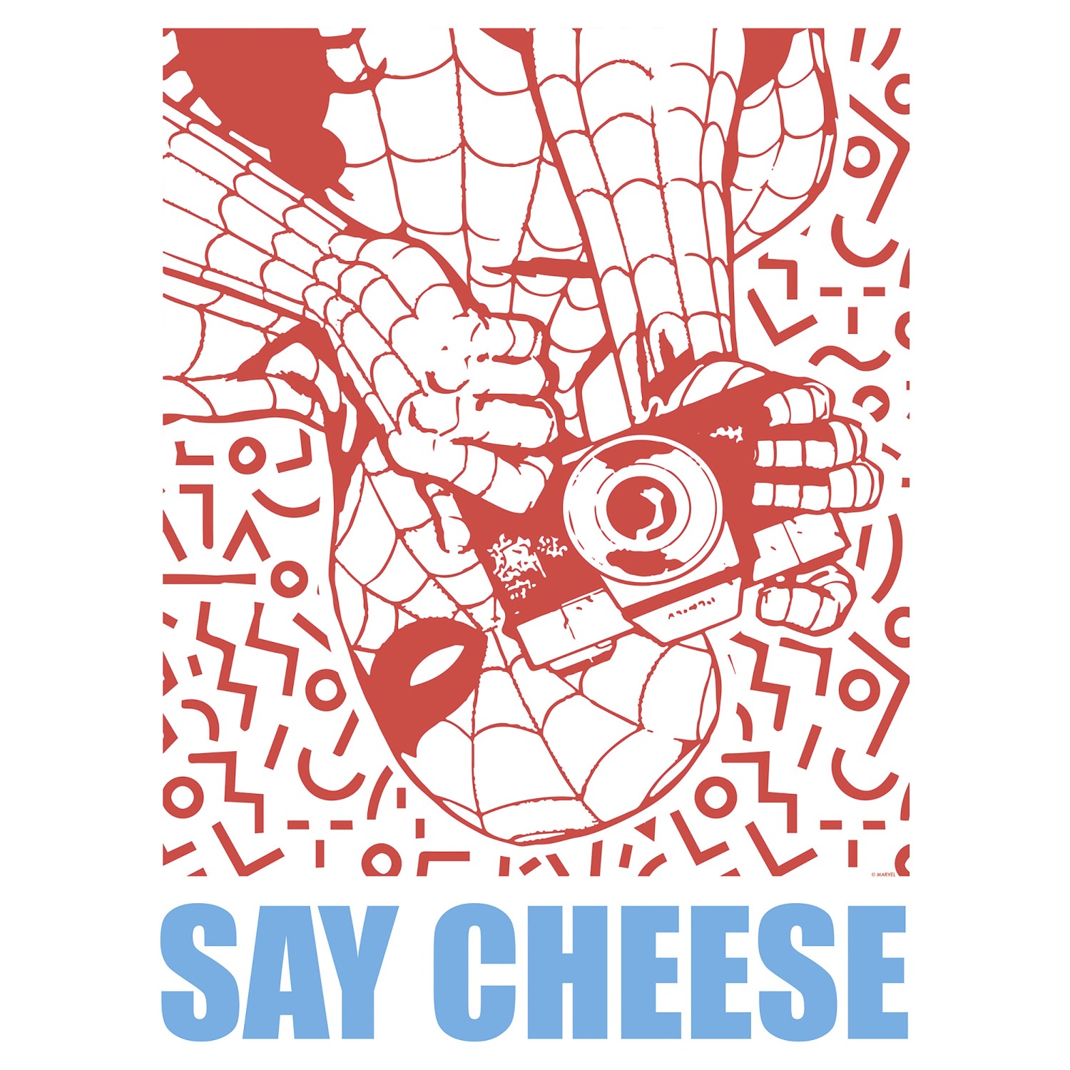 Komar Wandbild Marvel Spider-Man Say Cheese Red 40 cm x 50 cm günstig online kaufen
