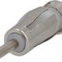 Cartrend Antennenadapter 50 auf 150 Ohm Chrom für Autoradios.
