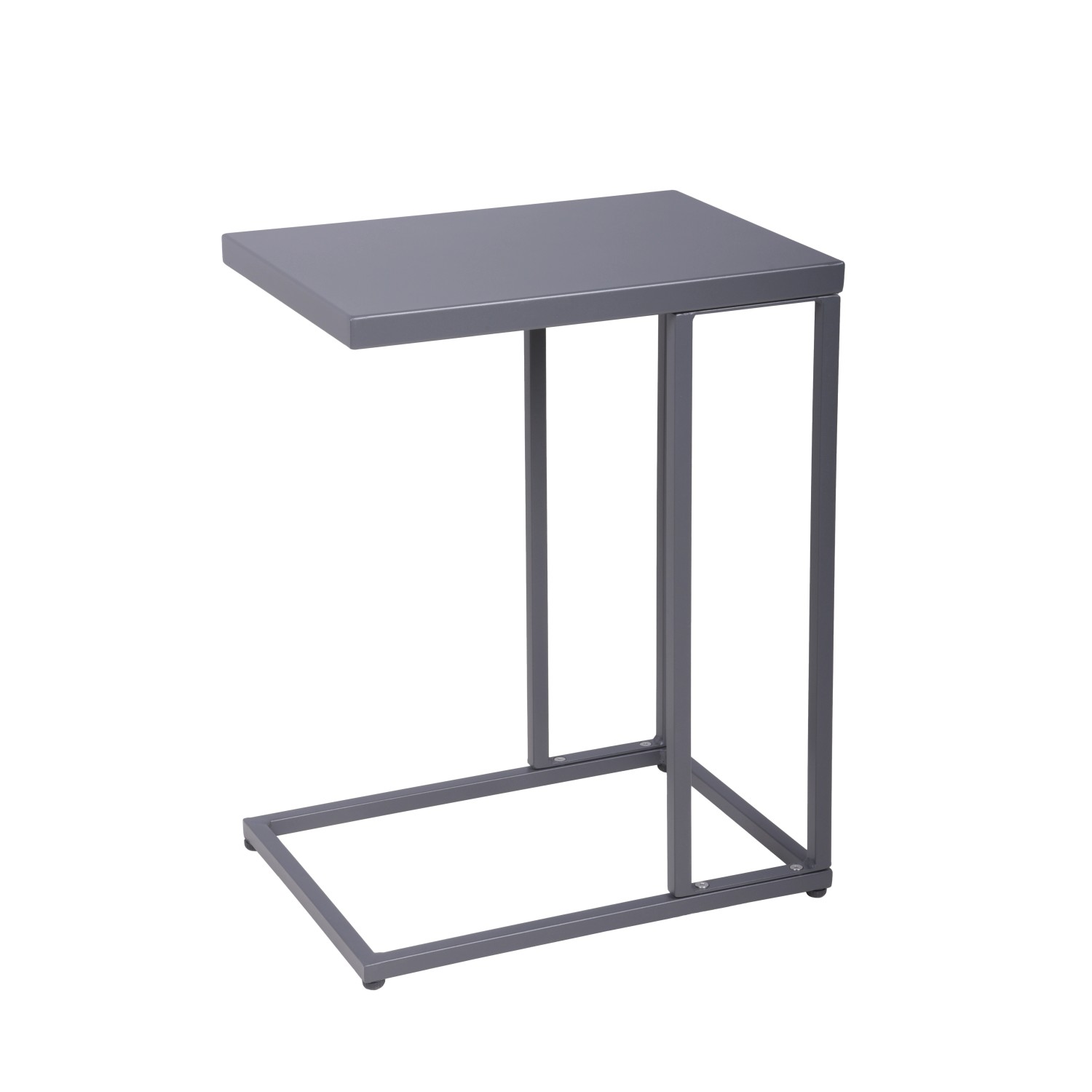 Garden Pleasure Gartentisch Dorea Rechteckig Anthrazit 30,5 cm x 43 cm günstig online kaufen