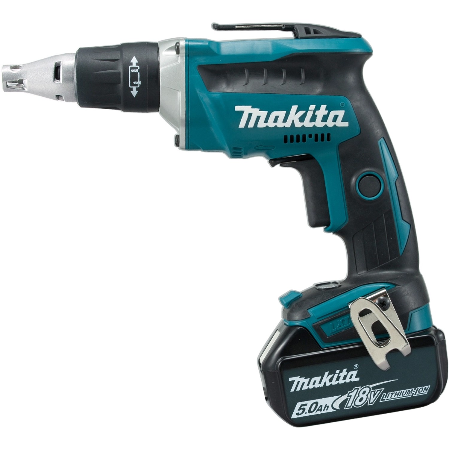 Makita 18 V Akkuschrauber DFS452RTJ inkl. 5 Ah Akkus mit Koffer