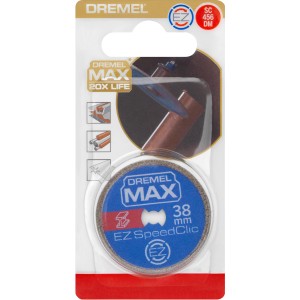 Dremel SC456DM Premium Metall-Trennscheibe Max EZ SpeedClic für Miniaturwerkzeuge.