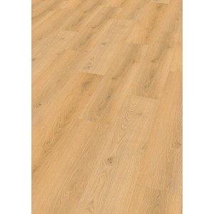 Check One Click-Vinylboden Burbach Eiche Breitdiele, helle Holzoptik.