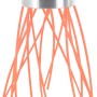 Skana Fadenkopf zur Unkrautbeseitigung mit Aluminiumkopf und orangefarbenen Fäden.