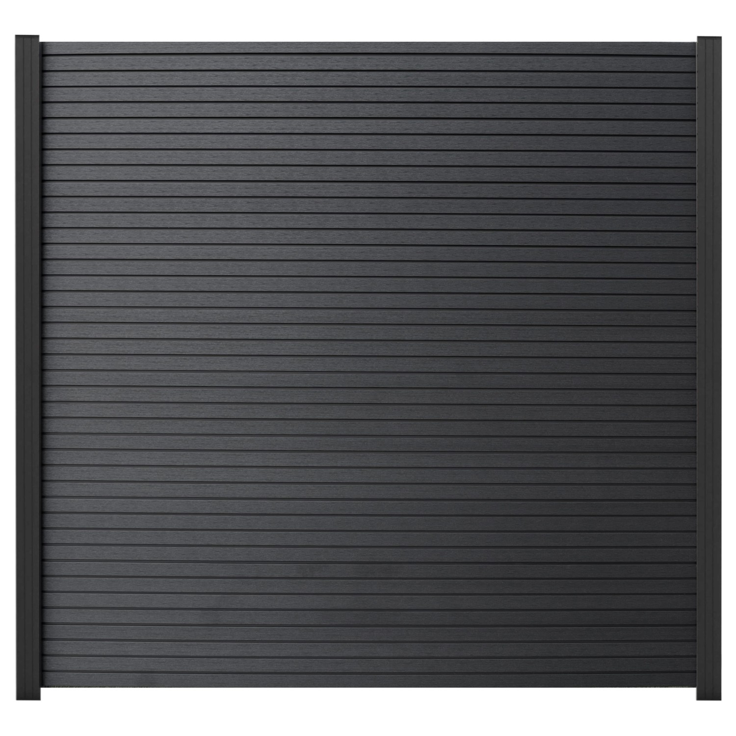 GartenLand WPC Zaun Set Shadowline ca. 180 x 180 cm Sichtschutz Steckzaun D günstig online kaufen