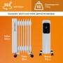 Weißer TroniTechnik Ölradiator TT OR 307 mit 7 Rippen, 1500 Watt und WiFi Funktion.