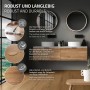 ML-Design Vinylboden Sandbar Eiche Braun: Strapazierfähige Click-Dielen im Badezimmer.