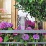 Relaxdays Regenmesser Gusseisen Glas Bronze Frostsicher 70 cm x 12,5 cm x 7 cm_2