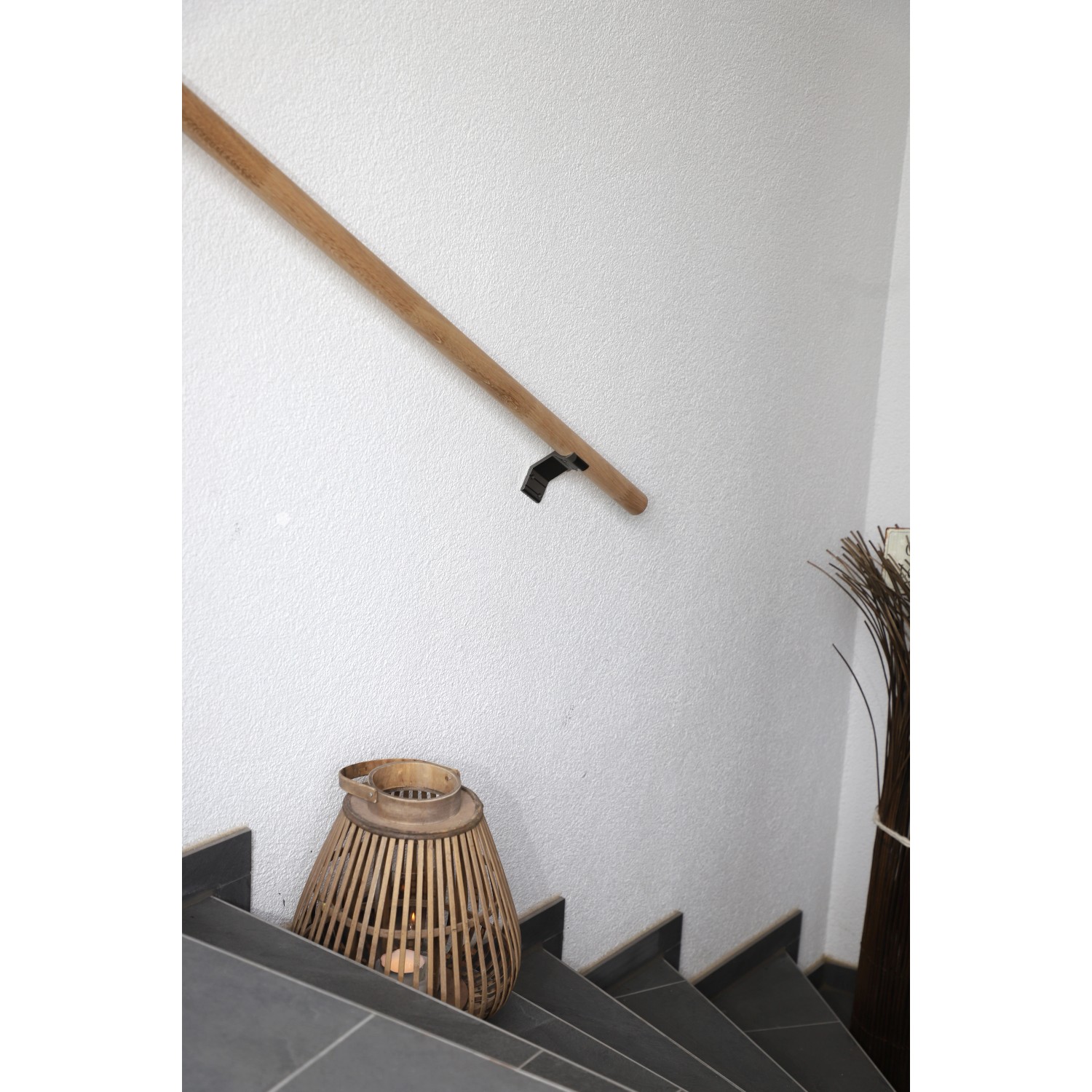 Dieda Handlauf-Set Individuell auf Maßanfertigung Eiche Ø 40 x 1.700 mm_7