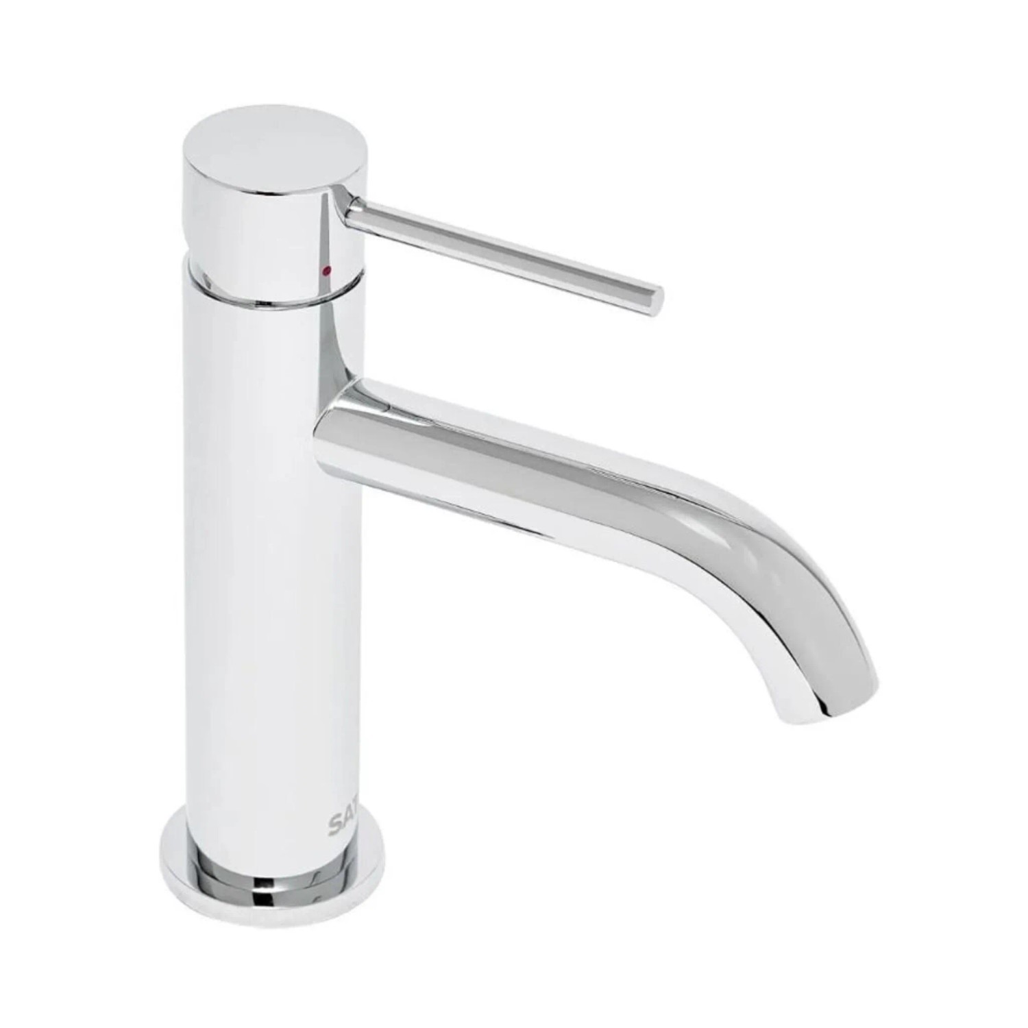 Swiss Aqua Technologies Waschtischbatterie Waschtischarmatur Einhebelmischer 16,5CM Edelstahl Chrom