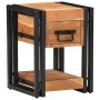vidaXL Nachttisch Braun 30 x 30 x 40 cm Massivholz Akazie 4016710_4
