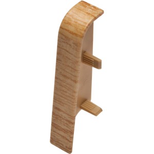 OBI Zwischenstück Eiche, 2er-Pack für Laminat- und Parkett-Sockelleisten.