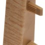 OBI Zwischenstück Eiche, 2er-Pack für Laminat- und Parkett-Sockelleisten.