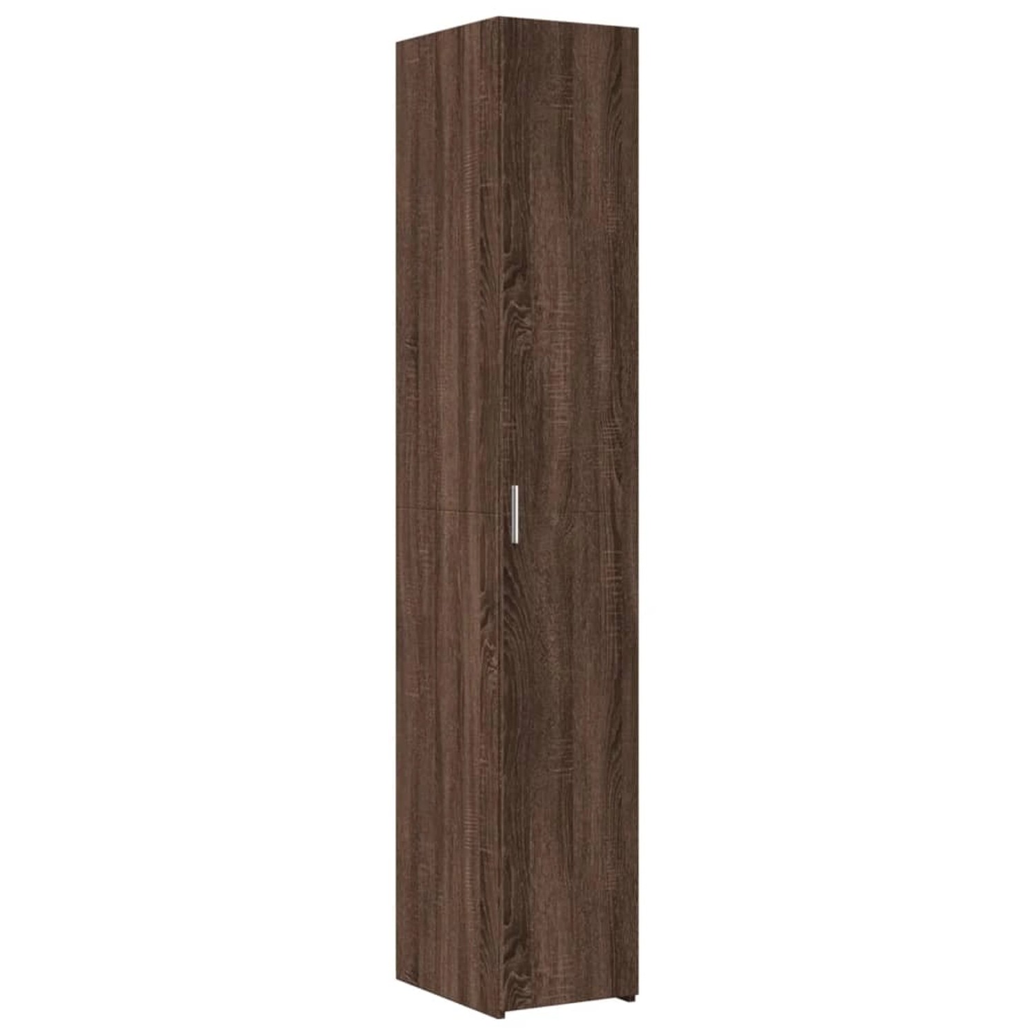 vidaXL Highboard Braun Eichen-Optik 30x42,5x185 cm Holzwerkstoff 3281398 günstig online kaufen