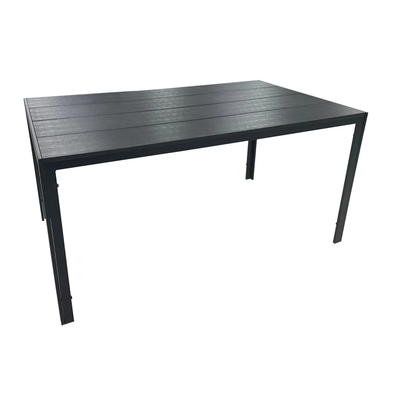 Greemotion Gartentisch Merida Rechteckig Anthrazit-Schwarz 90 cm x 74 cm