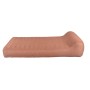 Aufblasbare Best Einzelliege Palma in Terracotta, 80x194x40 cm. Luftmatratze für Garten und Terrasse.