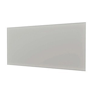 Fenix Infrarotheizung ECOSUN Glasheizung, 600W, Platinum Grey. Elektrische Heizung für Wand- oder Deckenmontage.