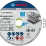 Bosch Trennscheibe Expert für Edelstahl, 76mm, blau-grau, Zubehör für Winkelschleifer zum Metallschneiden.