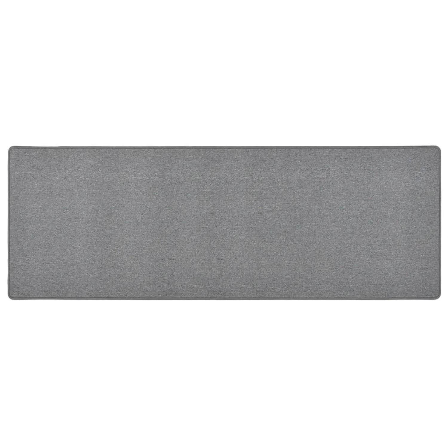 vidaXL Teppichläufer Dunkelgrau 50x150 cm 326969