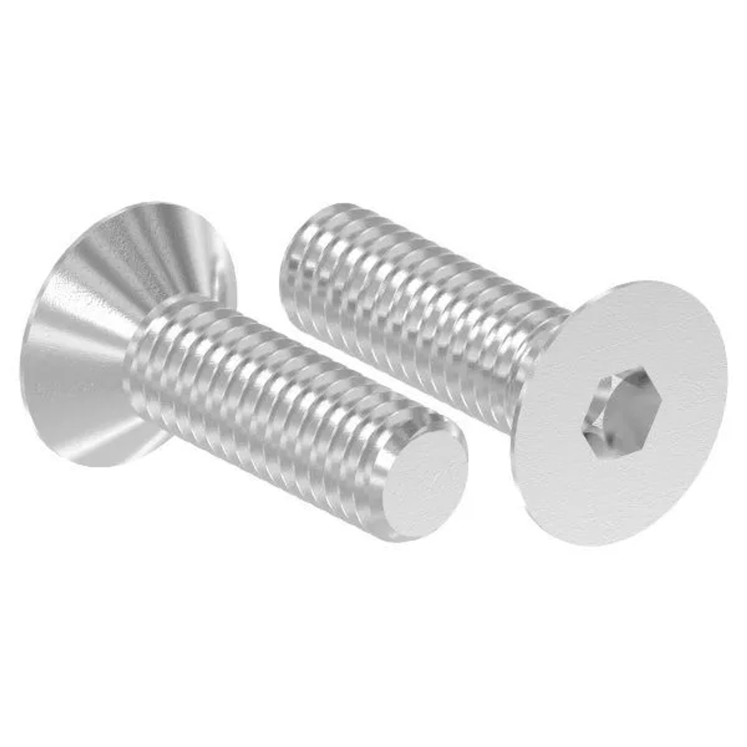 FeNau Senkkopfschraube V2A M6x20 Innensechskant ISO 10642