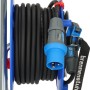 Brennenstuhl Camping-Kabeltrommel mit 25m H07RN-F Kabel, CEE Stecker und Kupplung, ideal für den Außenbereich.