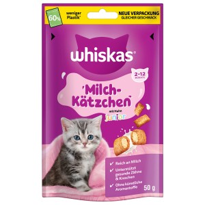 Whiskas Katzen-Ergänzungsfutter Milch-Kätzchen 50 g