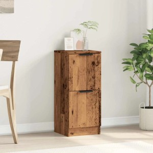 vidaXL Sideboard Altholz-Optik 30x30x70 cm Holzwerkstoff 856959