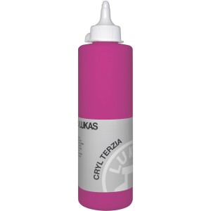 Lukas Cryl Terzia Acrylfarbe, Studien-Qualität, 500 ml, Primär-Rot.