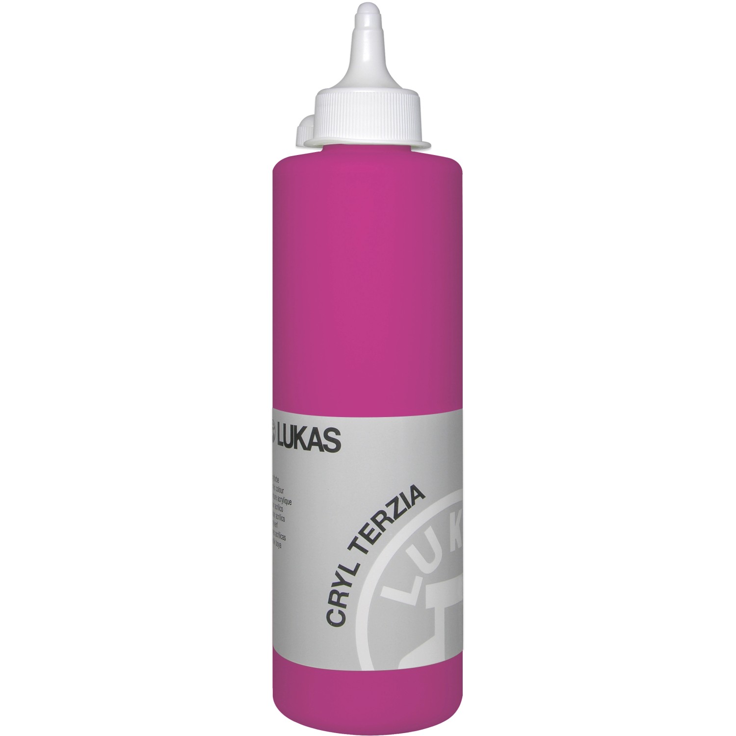 Lukas Cryl Terzia Acrylfarbe Studien-Qualität 500 ml Primär-Rot