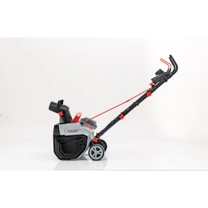 Al-Ko Akku-Schneefräse ST 4048 Energy Flex Solo, Akku-betriebene Schneefräse in Grau und Schwarz.