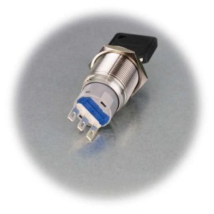 Sintron Schlüsselschalter 1-polig 250V- 3A Ø19mm IP50