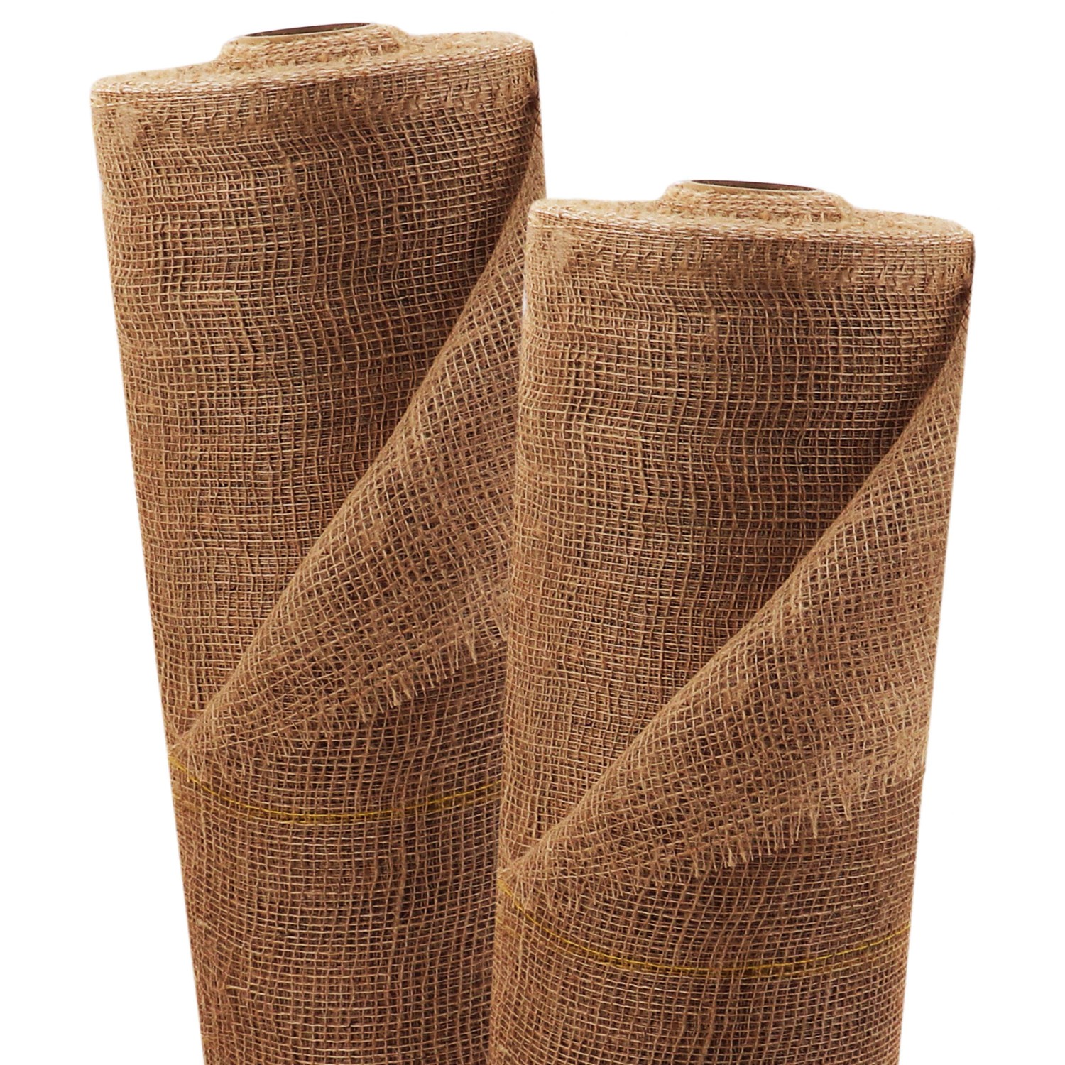 Aquagart 50m x 1m Jutegewebe 105g/m² Jutematte Gartenjute Jute Stoff Sackleinen Juteband
