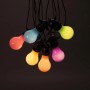 Konstsmide LED-Lichterkette Pastell mit 10 bunten Leuchtmitteln und Dimmer.
