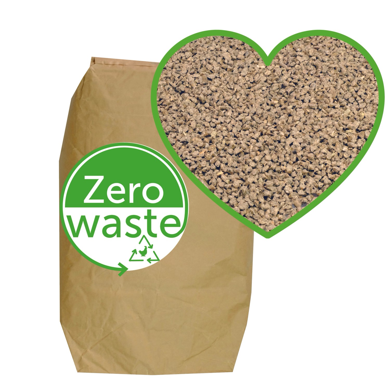 MeineHennen Küken Crumble Vital 12,5 Kg Kükenfutter Legepellets für Küken Alleinfuttermittel für Hühnerküken ohne Soja u...