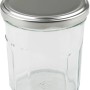 Dr. Oetker Einmachglas, 324 ml, transparentes Glas mit silbernem Deckel, ideal zum Einkochen.