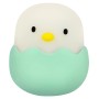 Grünes MegaLight LED-Nachtlicht Baby Eggy mit Akku, dimmbar und mit RGB Licht.