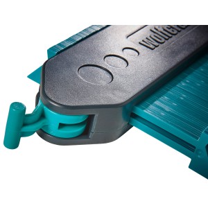 wolfcraft Konturenlehre 130 mm zum Übertragen von Konturen beim Laminat verlegen.